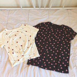 2 NWOT t shirts